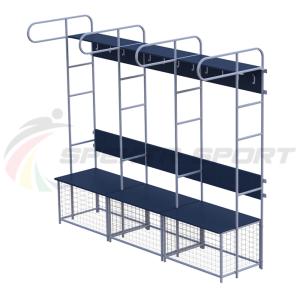 Купить Индивидуальное место хоккеиста ширина 580 мм. (3-х секционный) в Вичуге 