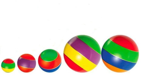 Купить Мячи резиновые (комплект из 5 мячей различного диаметра) в Вичуге 