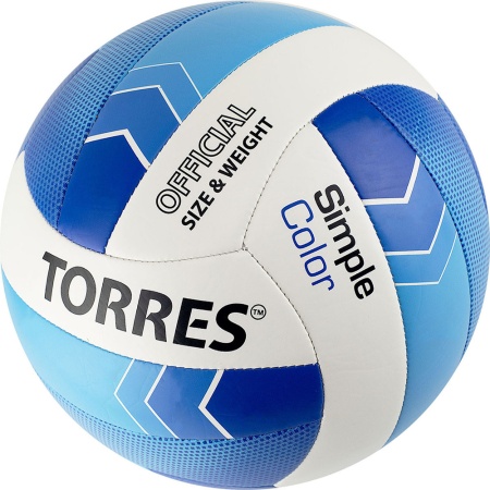 Купить Мяч волейбольный Torres Simple Color любительский р.5 в Вичуге 